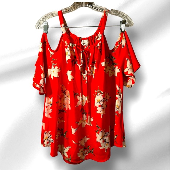 Sienna Sky Off The Shoulder Floral Top - Picture 2 of 7